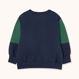 Свитшот COLOR BLOCK Navy от бренда Tinycottons