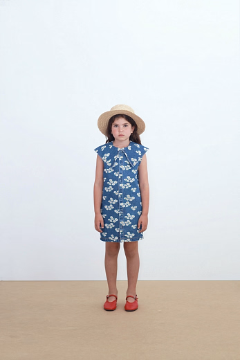 Платье деним DAISIES от бренда Tinycottons