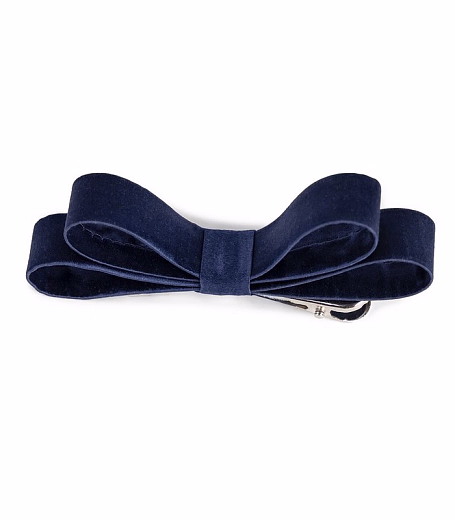 Бант «Маленькое Чудо» тёмно-синий от бренда Kosa do Poyasa