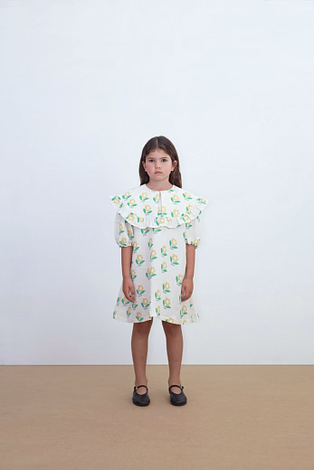Платье Yellow daisies от бренда Tinycottons