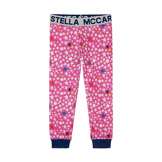 Легинсы Star Print от бренда Stella McCartney kids