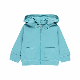Толстовка на молнии Turquoise от бренда Boboli