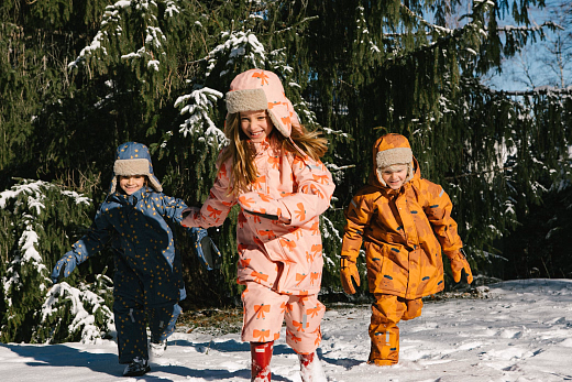 Полукомбинезон BOW SNOW от бренда Tinycottons