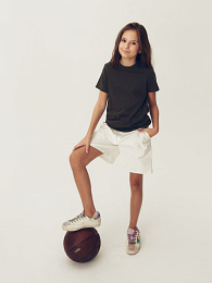 Шорты молочного цвета от бренда NOT A TOY