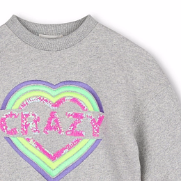 Свитшот Crazy Hearts от бренда Billieblush