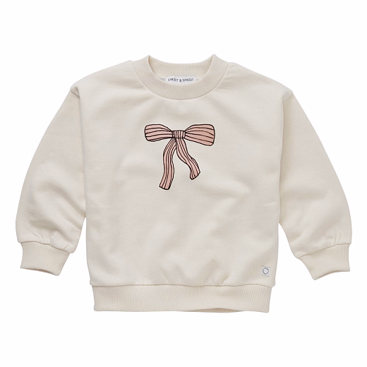 Свитшот Ivory Bow от бренда Sproet & Sprout