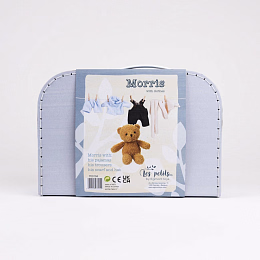 Мишка "Моррис и чемоданчик" от бренда Egmont Toys