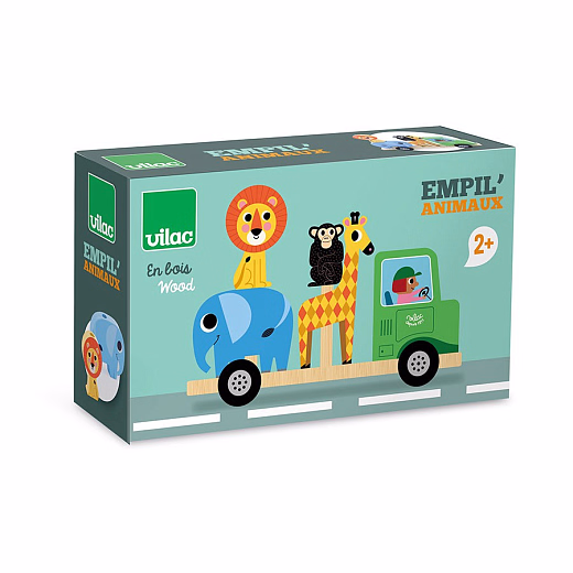Грузовик с животными от бренда Vilac