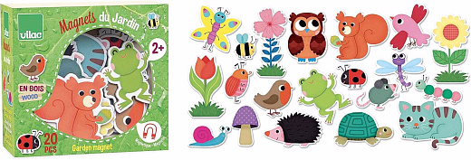 Магниты Сад от бренда Vilac