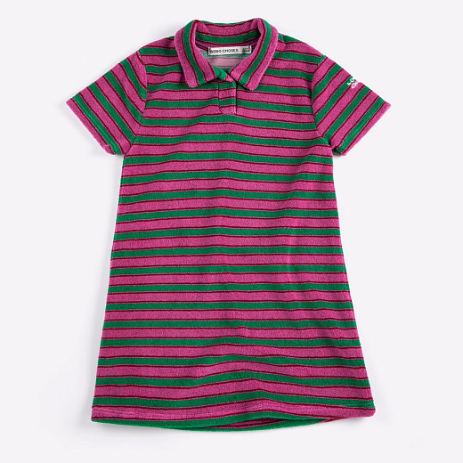 Платье Striped terry от бренда Bobo Choses