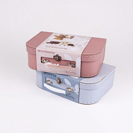 Мишка "Морризет и чемоданчик" от бренда Egmont Toys