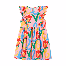 Платье Graphic Love Print от бренда Stella McCartney kids
