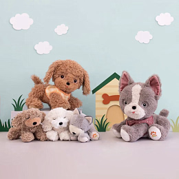 Щенок Binky Belle с пустышкой на магните от бренда Olli Ella