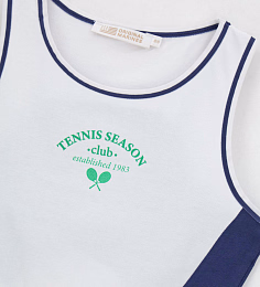 Топ Blue Tennis от бренда Original Marines