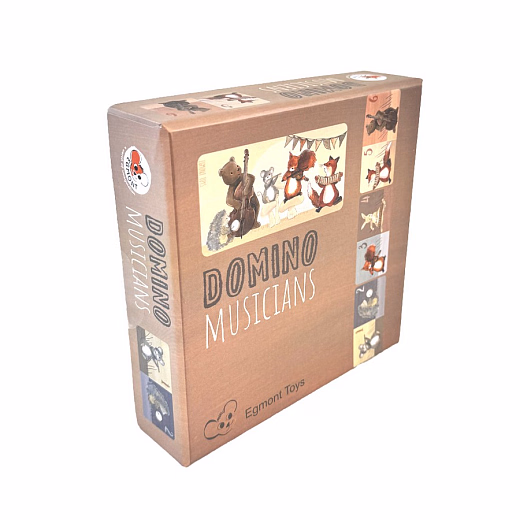 Домино "Музыканты" от бренда Egmont Toys
