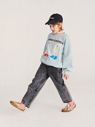 Джинсы Beast Tag от бренда Bobo Choses