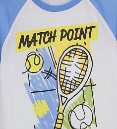 Футболка Match Point от бренда Original Marines Белый