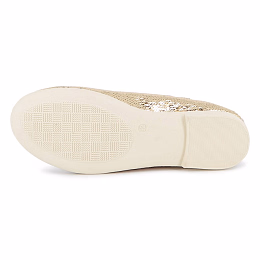 Балетки Gold от бренда Billieblush