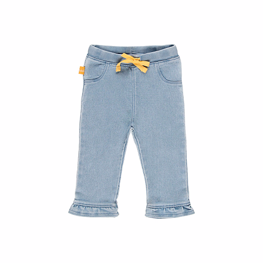 Лонгслив и джинсы Flower Bunny от бренда Boboli