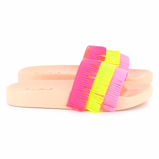 Пантолеты розово-желтые от бренда Billieblush