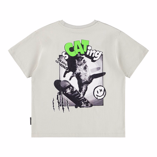 Футболка Riley sCATing от бренда MOLO Серый