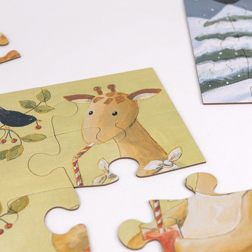 Пазл "Жираф Леони" от бренда Egmont Toys