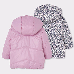 Куртка двусторонняя Pink Flora print от бренда Boboli