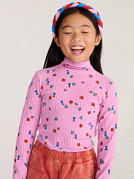 Водолазка pink Blossom от бренда Bobo Choses