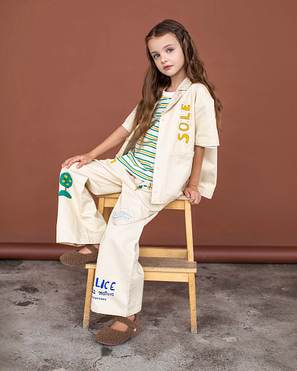 Джинсы ARTSY TREE от бренда Tinycottons