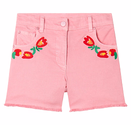 Шорты Floral Applique от бренда Stella McCartney kids