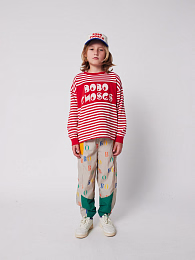 Лонгслив Red stripes от бренда Bobo Choses
