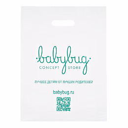 Пакет с прорубной ручкой Babybug от бренда Babybug