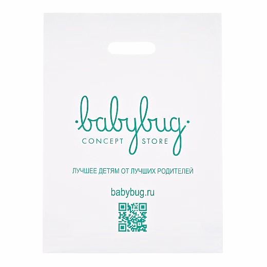 Пакет с прорубной ручкой Babybug от бренда Babybug