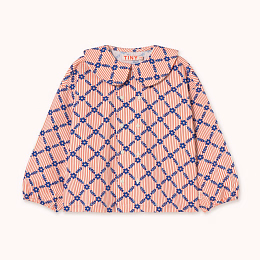 Блузка FLOWER GRID от бренда Tinycottons