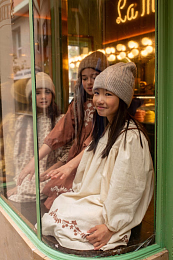 Платье Kana Cream от бренда C'ERA UNA VOLTA