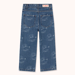 Джинсы Dogs Print от бренда Tinycottons