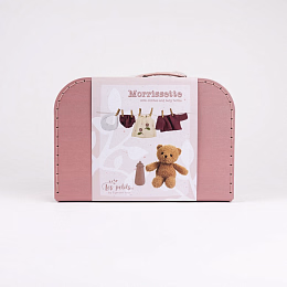 Мишка "Морризет и чемоданчик" от бренда Egmont Toys