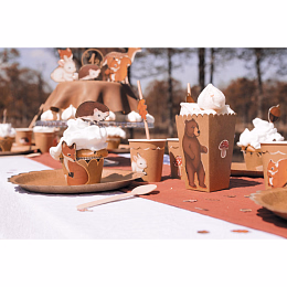 Набор наклеек Лес 35 шт от бренда Tim & Puce Factory