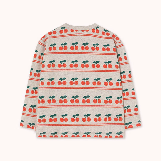 Лонгслив CHERRY PATTERN от бренда Tinycottons