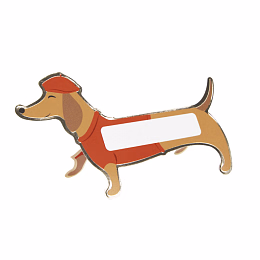 Таблички для стола Такса 8 шт от бренда Tim & Puce Factory