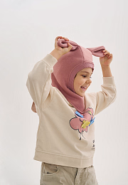 Шапка-шлем Bunny Teddy d.rose от бренда Peppihat