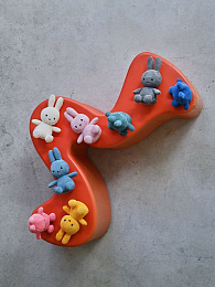 Зайчик Miffy ECO Corduroy Bubblegum Pink от бренда Bon Ton Toys