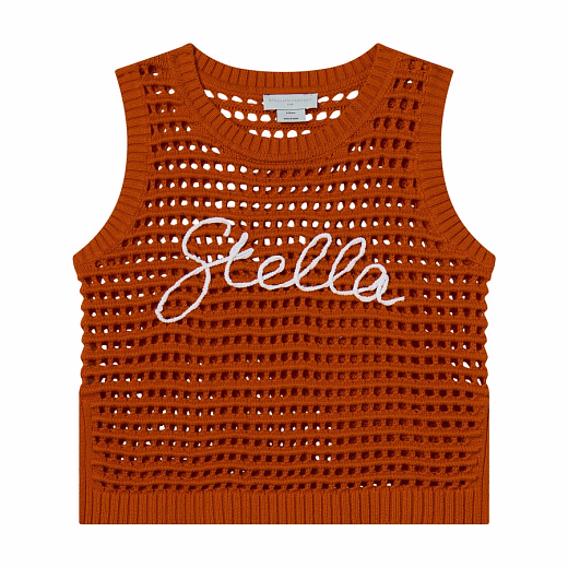 Жилет вязанный от бренда Stella McCartney kids