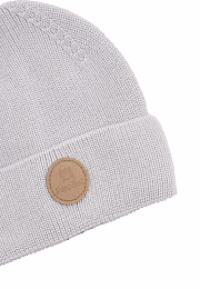Шапка Knot merino pearl grey от бренда Peppihat