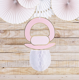 Декор Пустышка Baby Girl от бренда Tim & Puce Factory