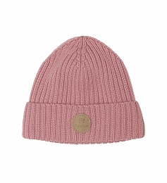 Шапка Knot merino fleece pale rose от бренда Peppihat