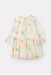 Платье Star Pattern Tulle от бренда Stella McCartney kids