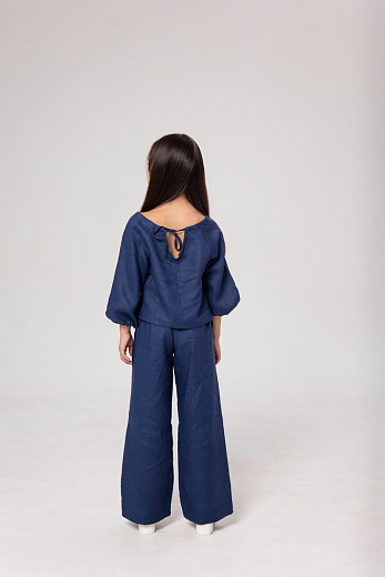 Костюм LINEN Navy от бренда Liqlo