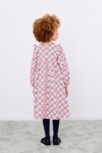 Платье FLOWER GRID от бренда Tinycottons