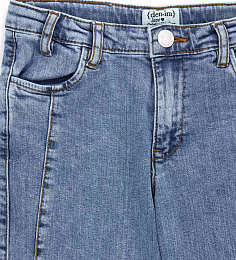 Джинсы-клеш синего цвета от бренда Original Marines